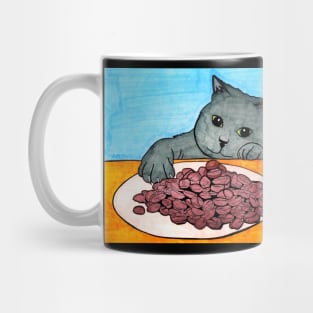 Cat Wants Coffee Mug